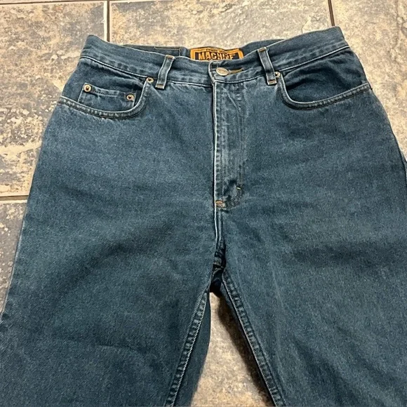 Wide leg high rise skater jeans Machine international  size 30 - Picture 5 of 7